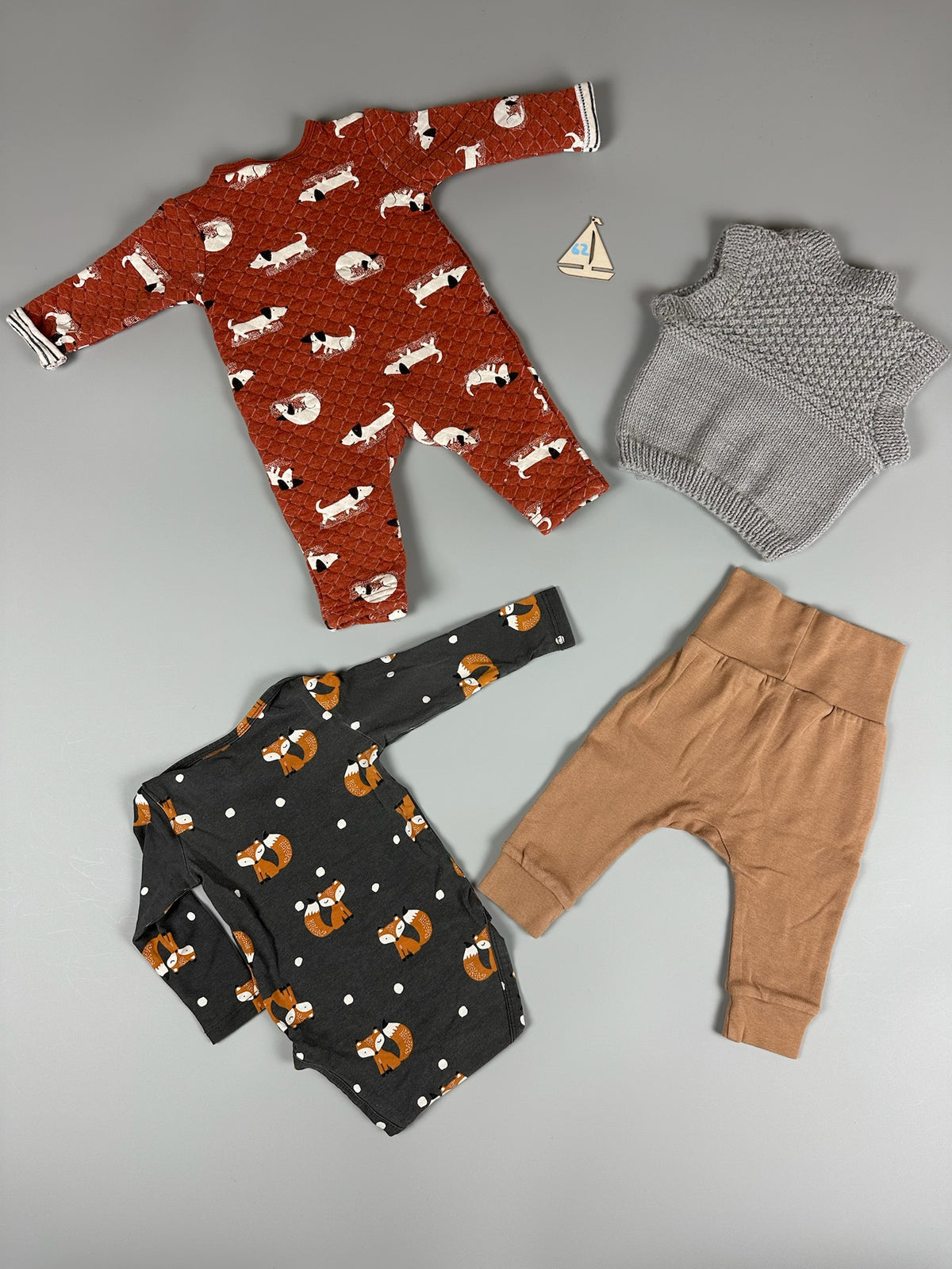 „Cozy Naturtöne“ Gr.62