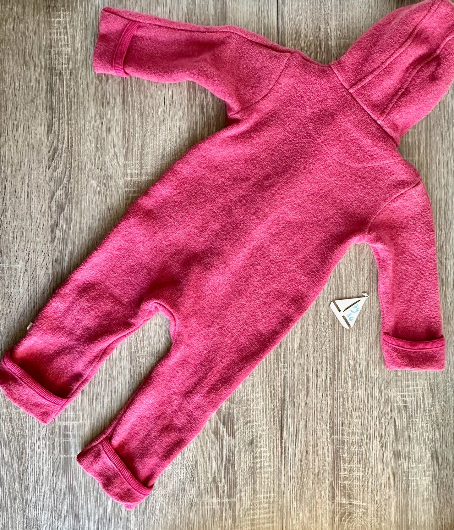 Disana Wollwalkanzug mangenta pink Gr.74/80