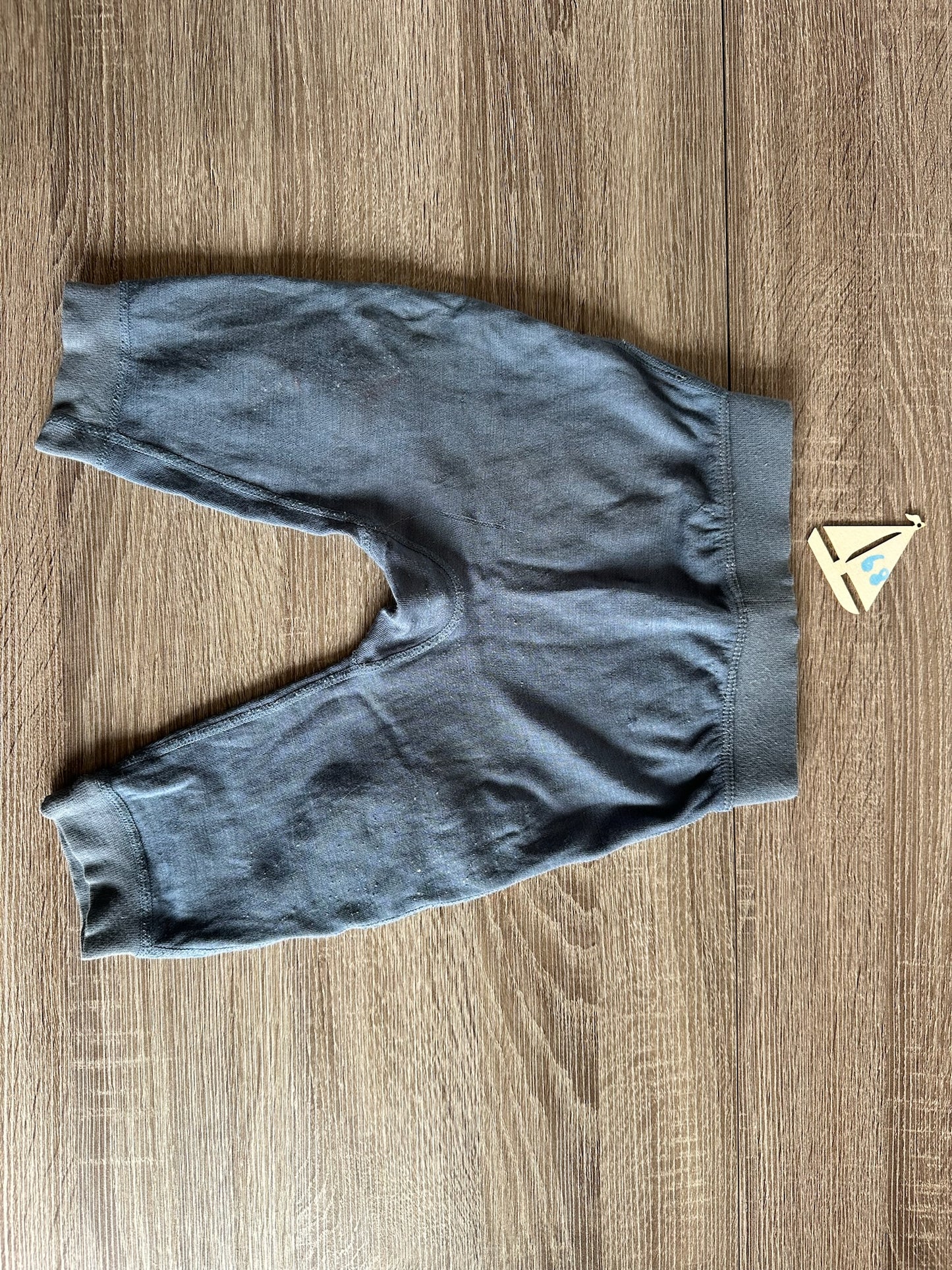 CeLaVi Wolle Seide Hose blau mit Luftballons Gr.68