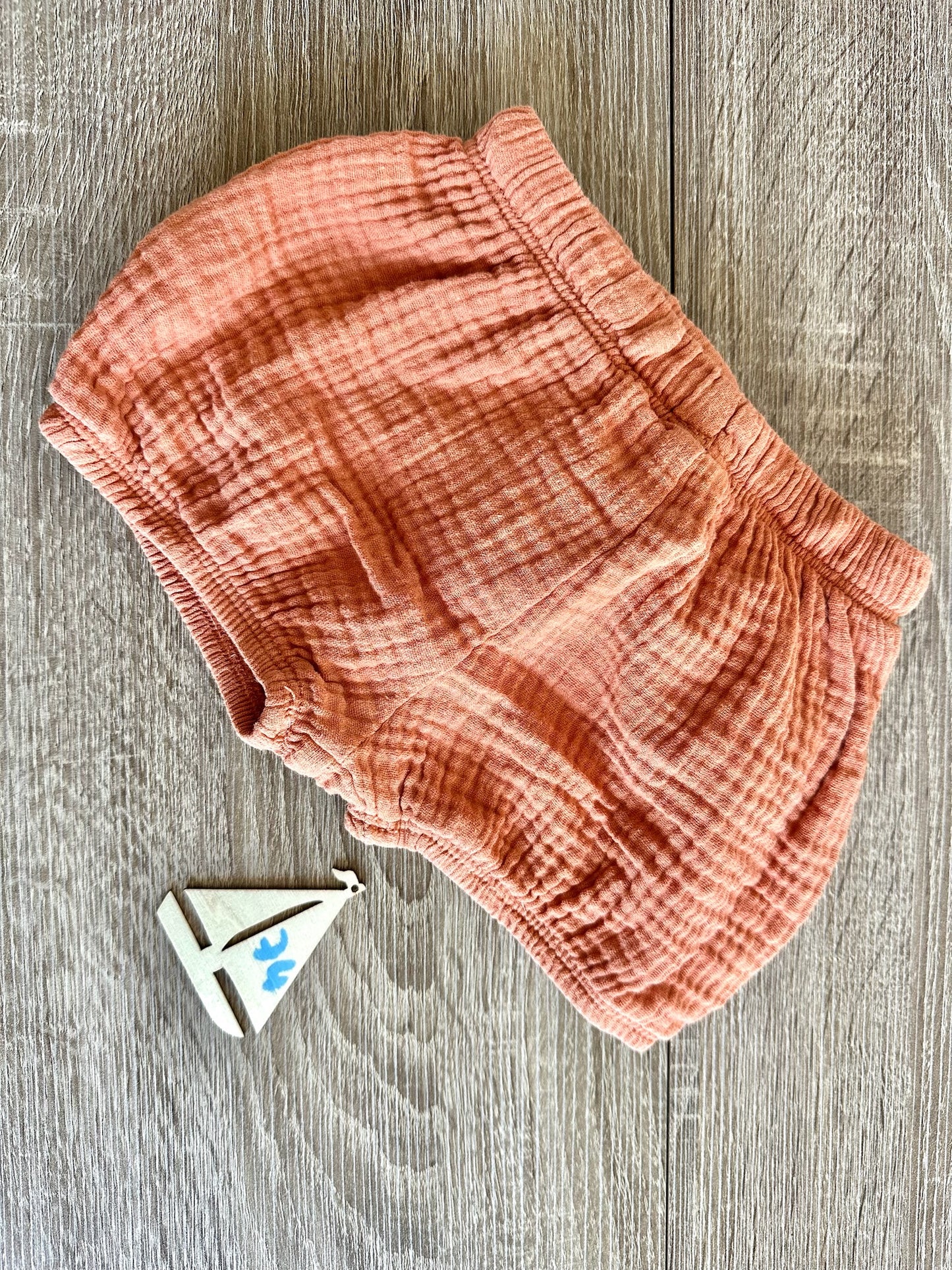 Hema organic Musselin Bloomer Stoffüberhose für Einwegwindeln Gr.74