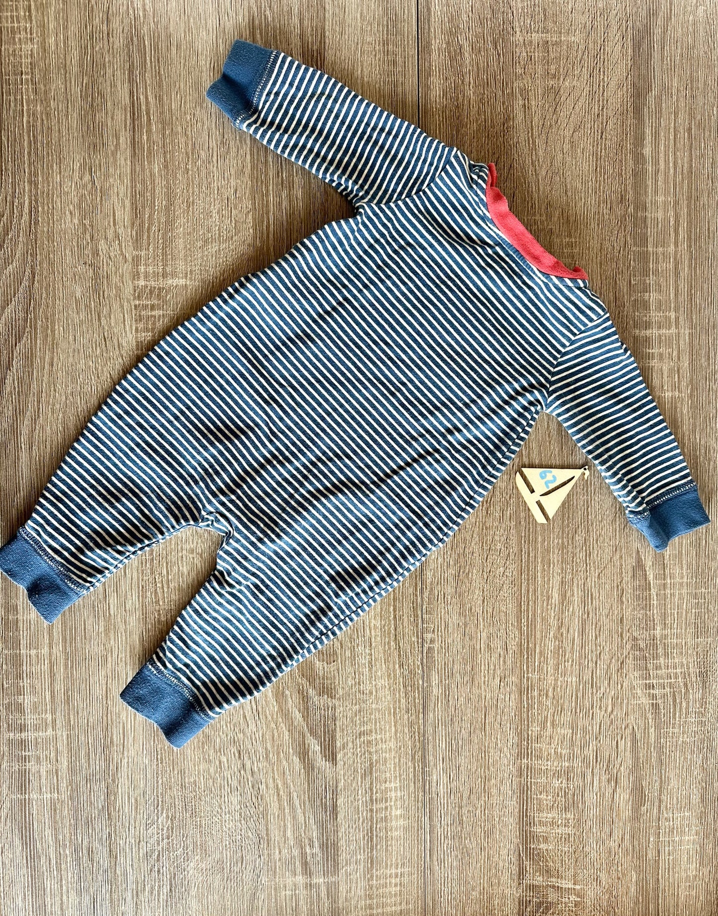 Gap Overall blau/weiß gestreift Gr.62