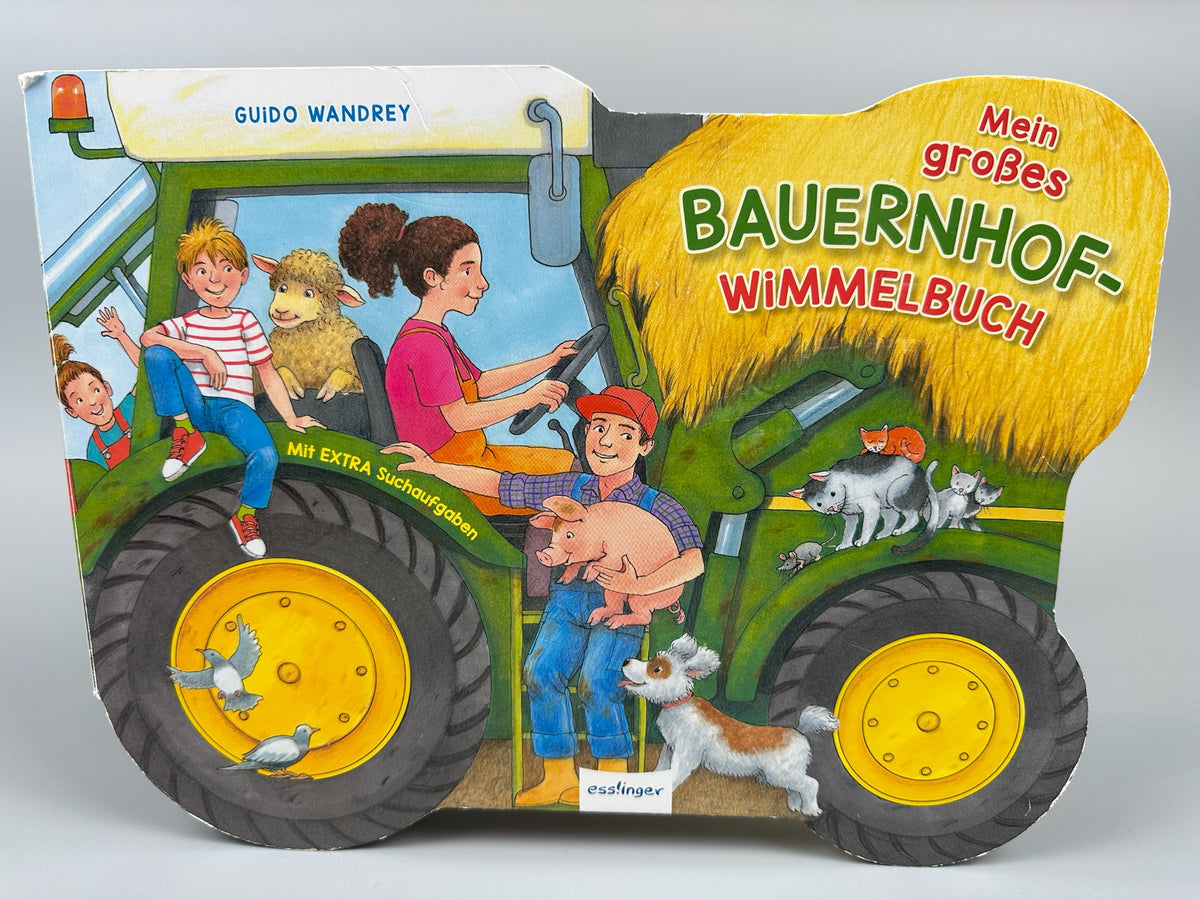 Bauernhof Wimmelbuch - Guido Wandery
