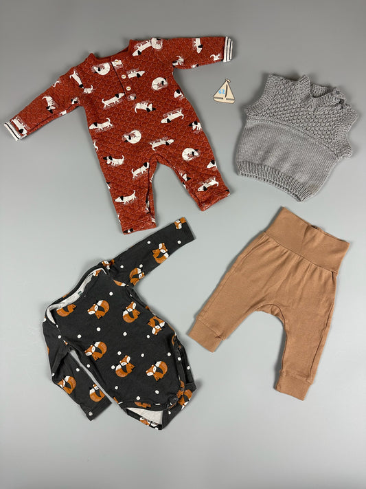 „Cozy Naturtöne“ Gr.62