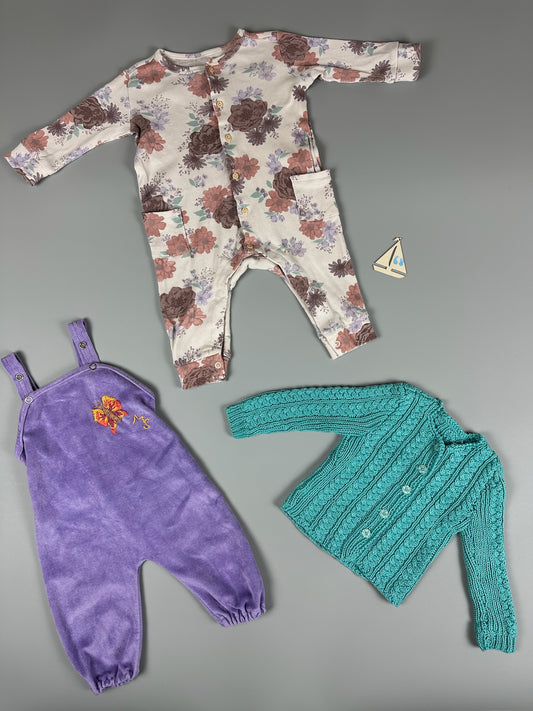 „Pastelltöne & Blumen“ Gr.68