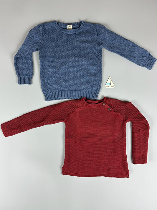 „Rot & Blau“ Gr.104