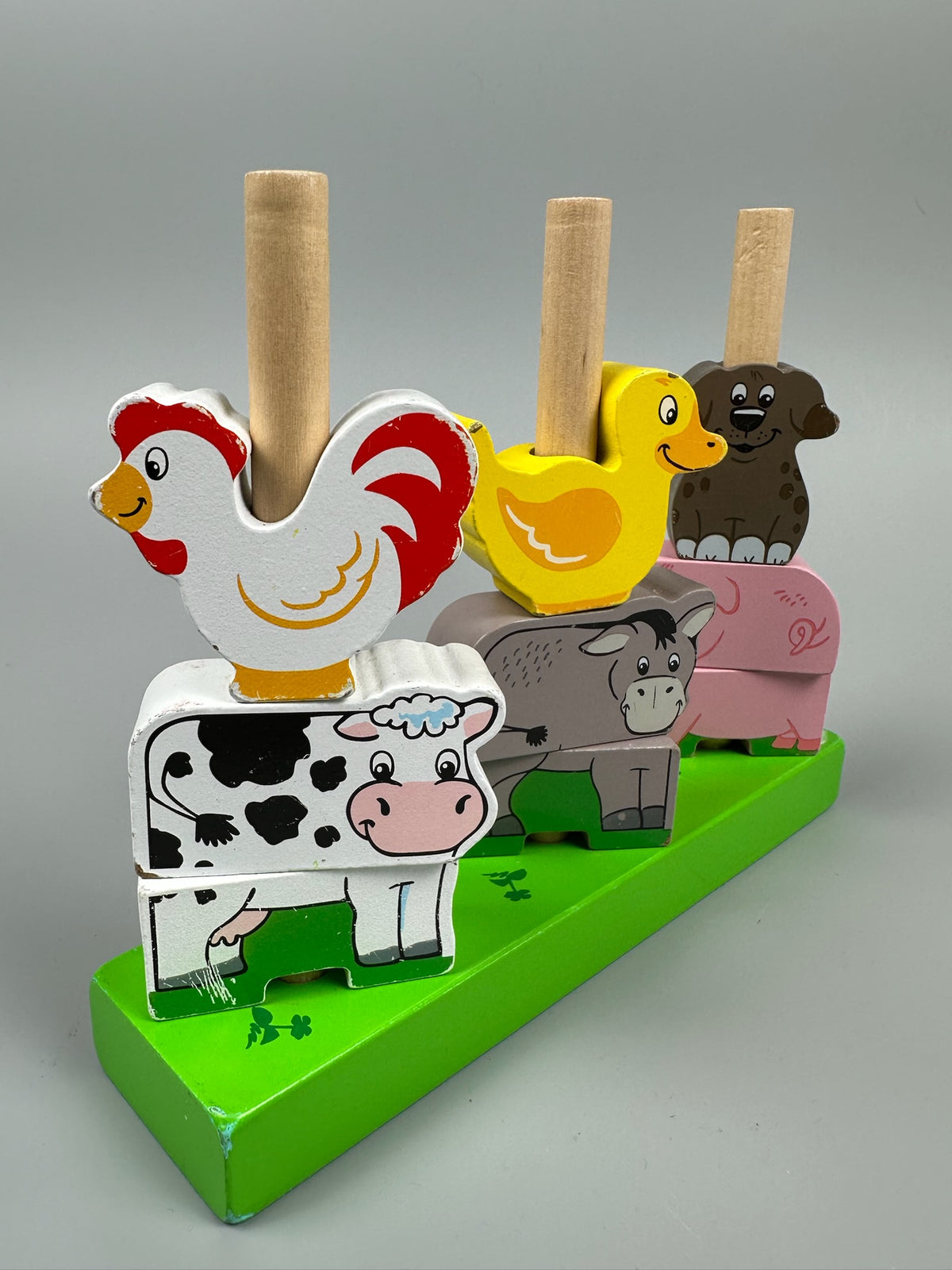 Innovakids Holztiere Steckspiel