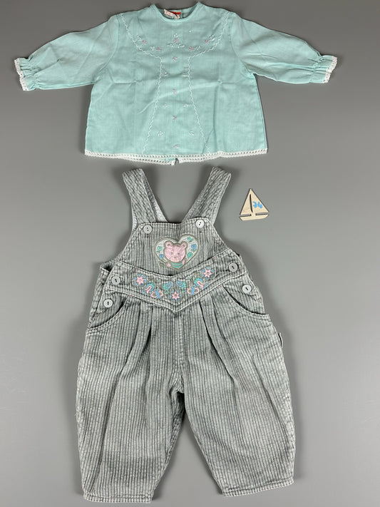 „Retro Pastelltöne“ Gr.74