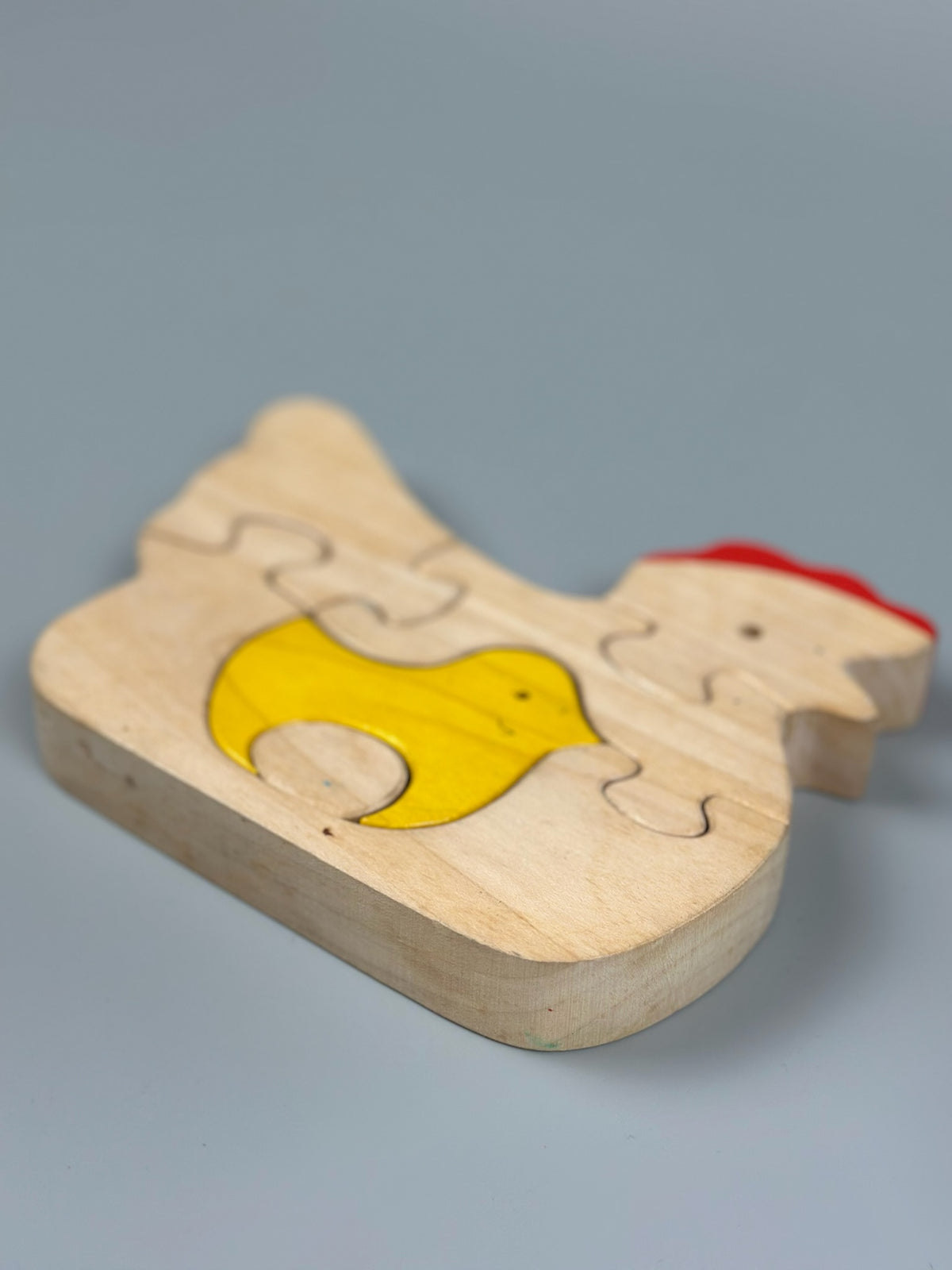 Holzpuzzle Huhn & Küken