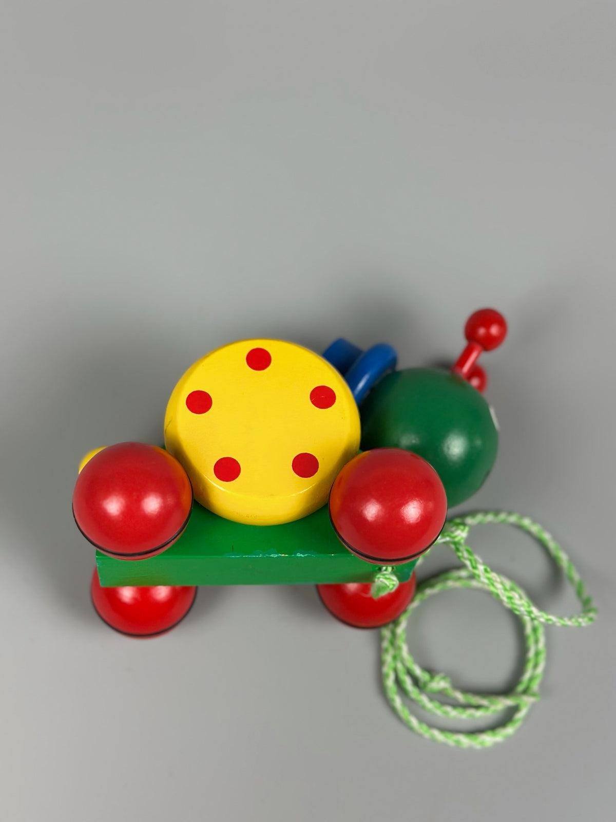 Retro/Vintage Ziehtier Käfer mit Hut