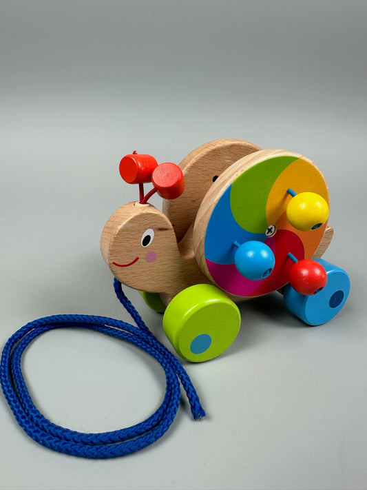 goki Ziehtier Schnecke bunt