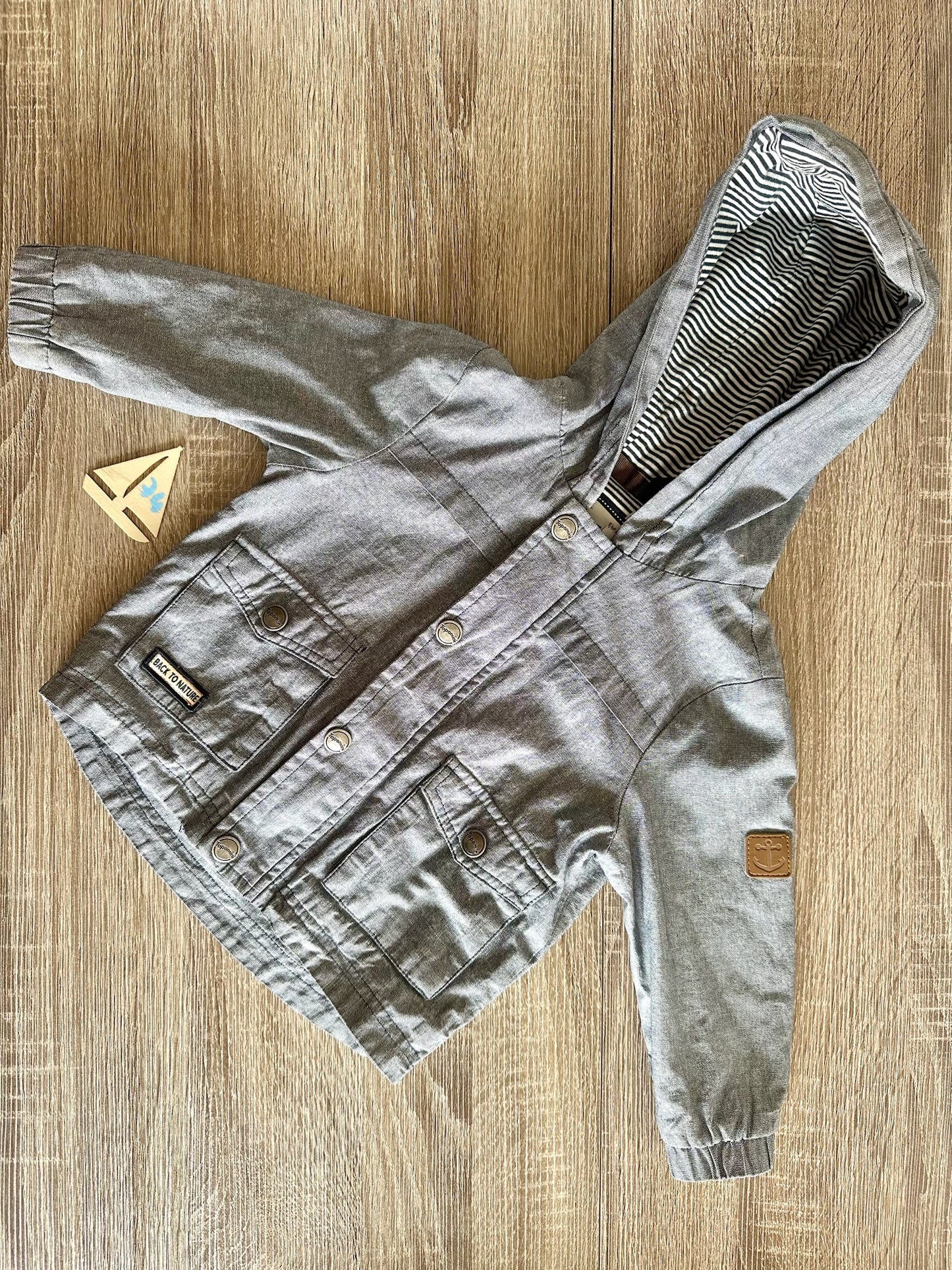 Topomini Jacke hellblau Gr.74