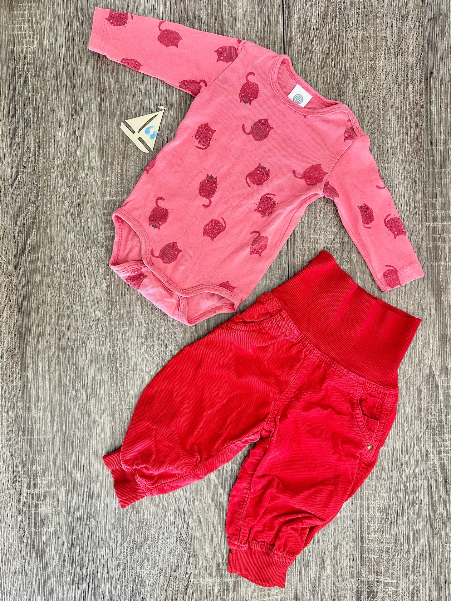 „Rot & Rosa“ Gr.68