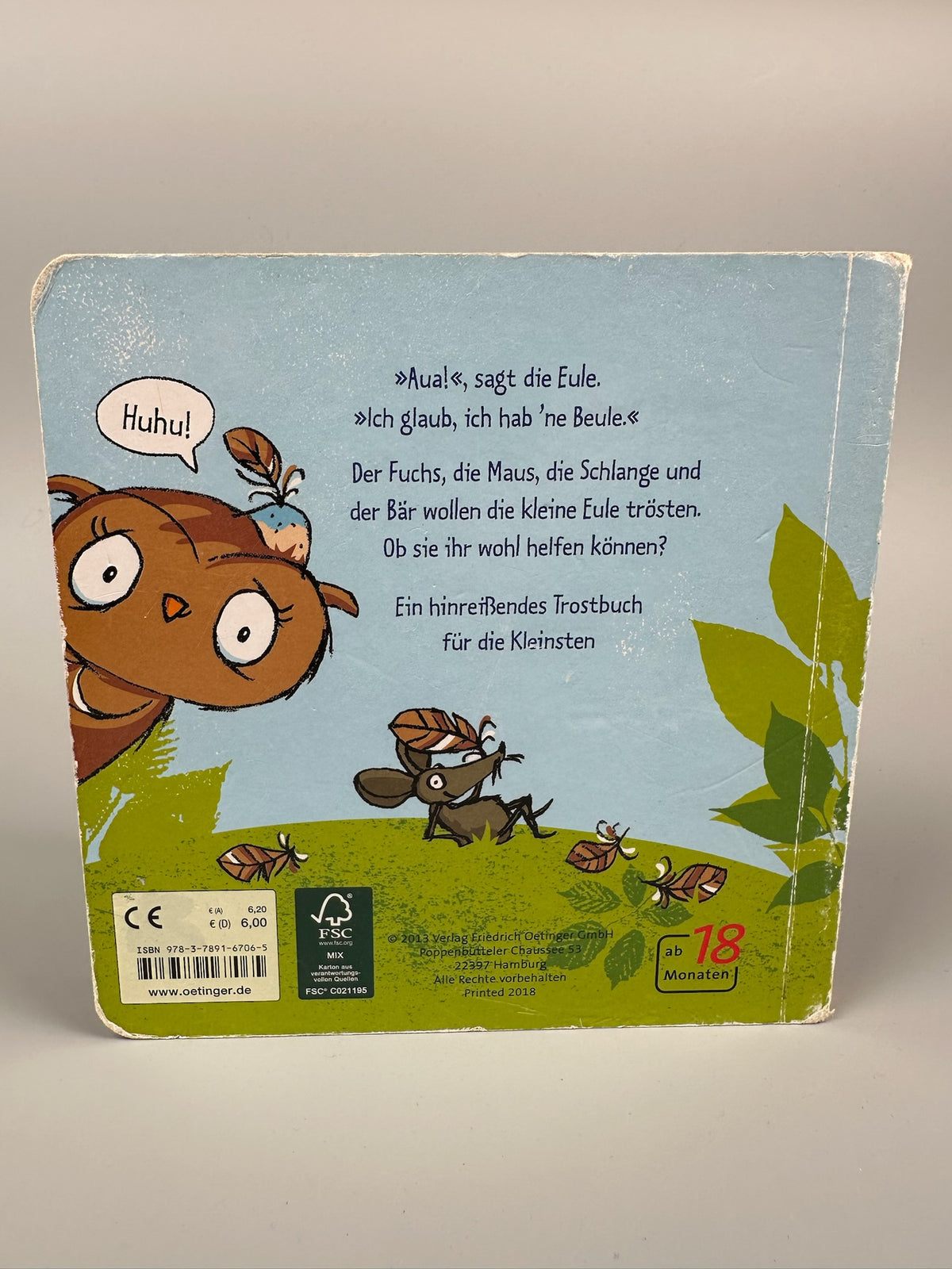 Die Eule mit der Beule - Tanja Jacobs