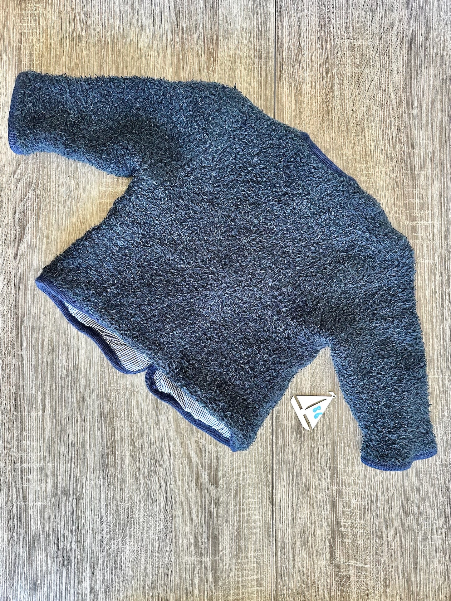 Handmade Trachtenjacke blau Gr.86