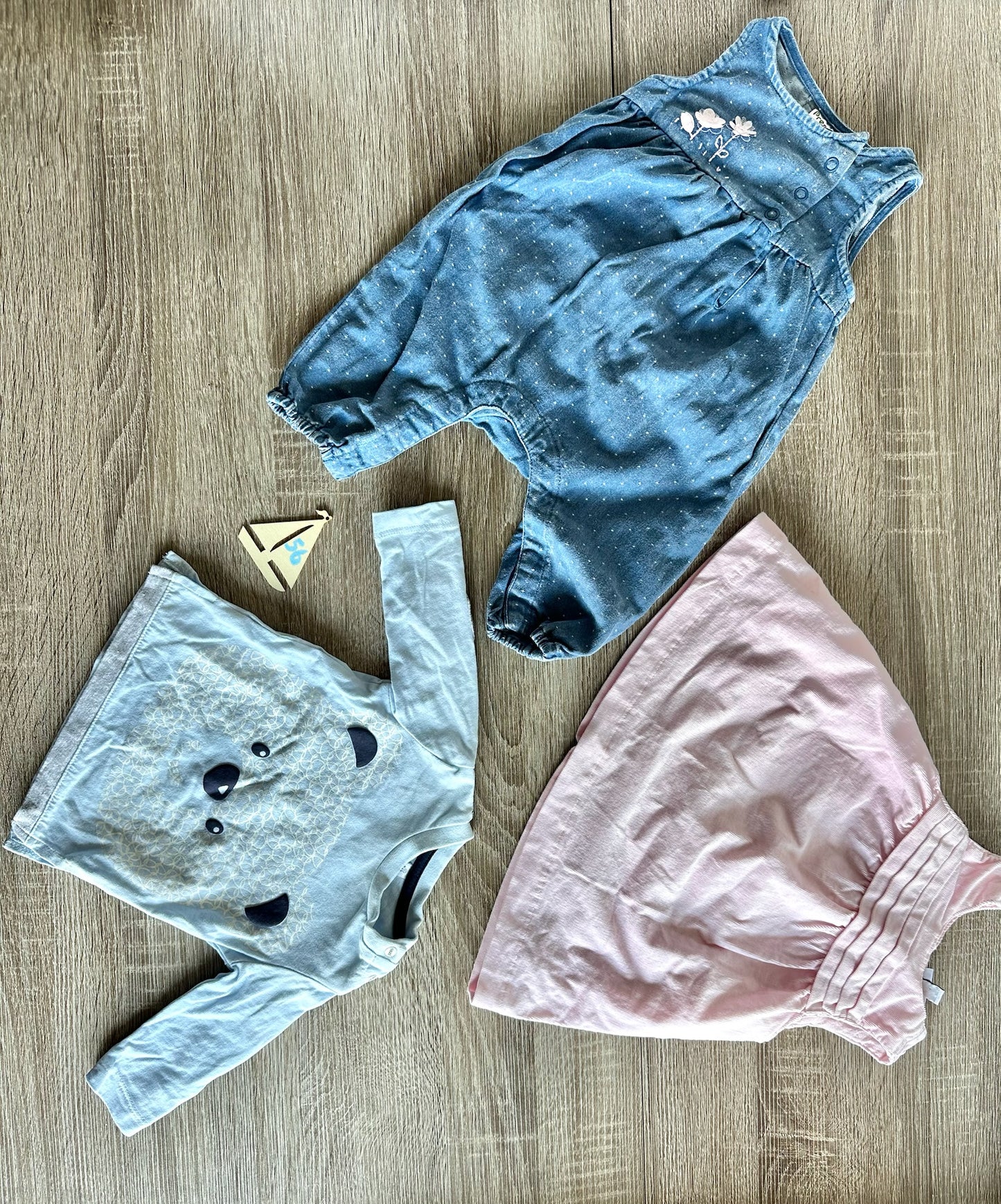 „Blau & Rosatöne“ Gr.56