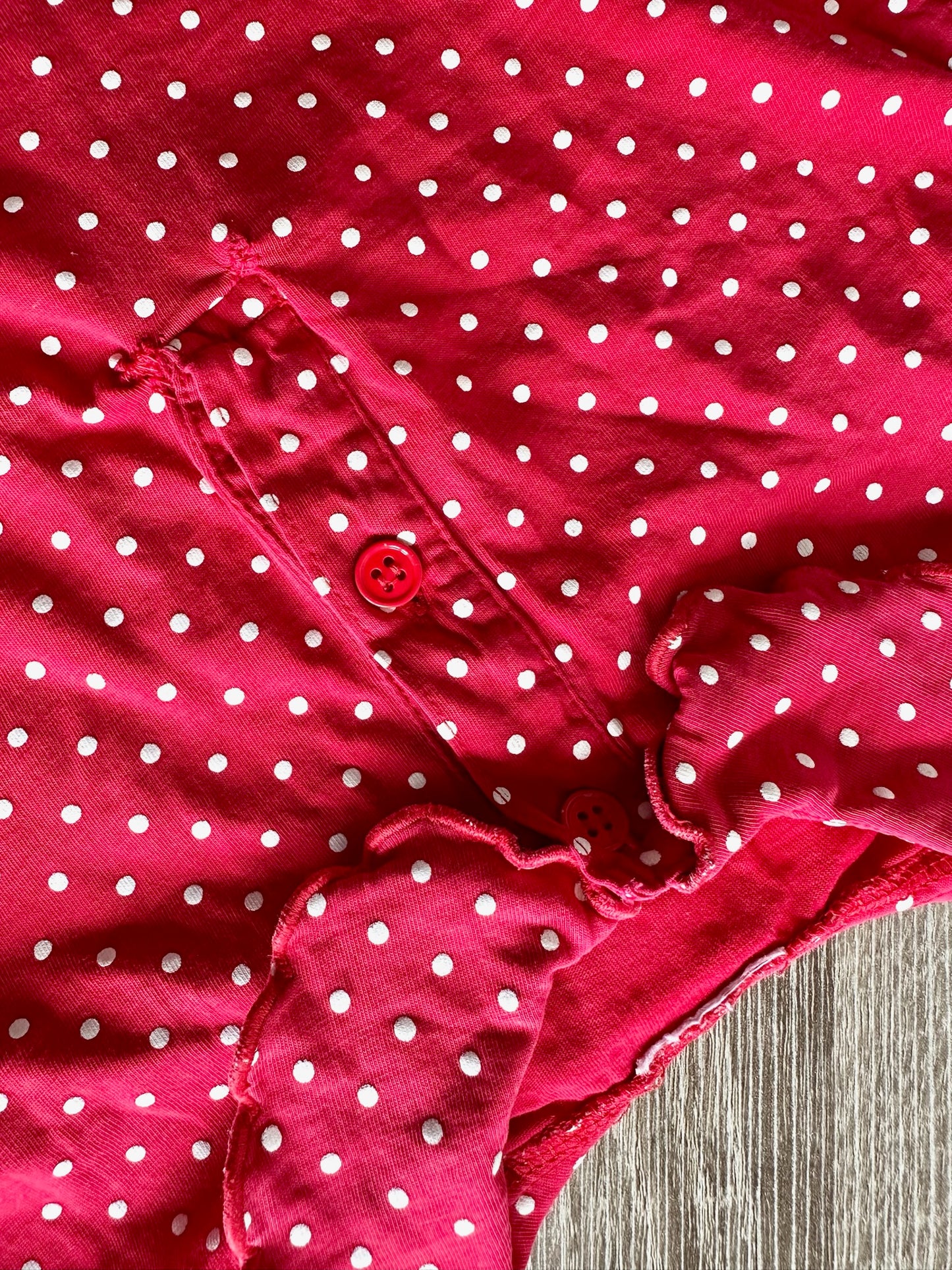 Handmade türkis/rot Gr.98