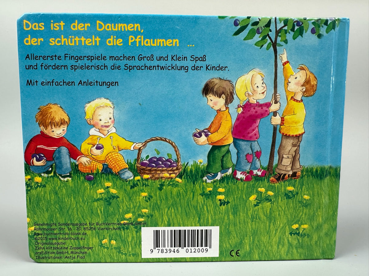 Zehn Klitzekleine Zappelfinger - Antje Flad