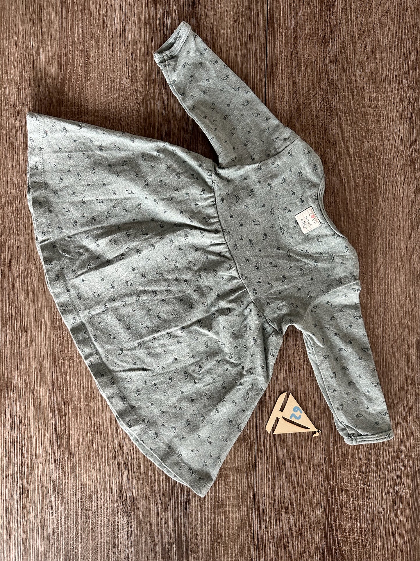 Feetje Pulloverkleid langarm Rüschen mintgrün Gr.62