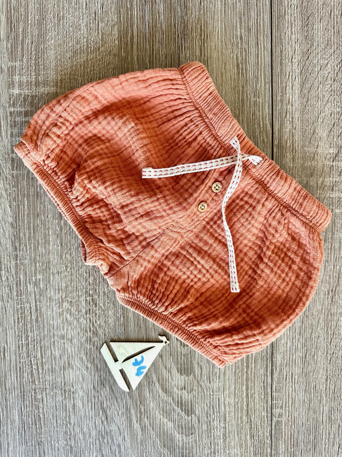 Hema organic Musselin Bloomer Stoffüberhose für Einwegwindeln Gr.74